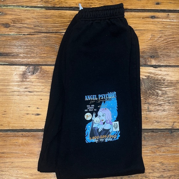 Boys Lie Pants - Boys Lie Black Angel Psychic Sweatpants